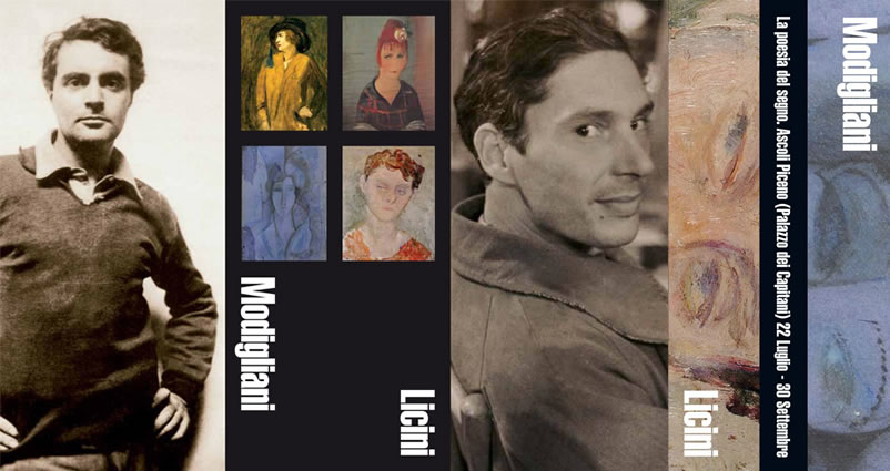 Modigliani/Licini: la poesia del segno